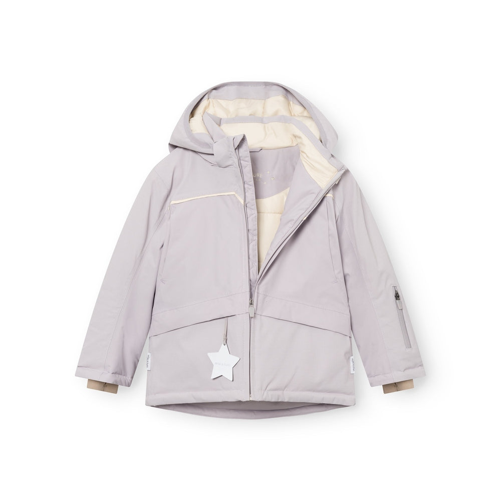 Mini A Ture Matadane Ski Tech Jacket Grs Purple Raindrops