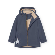 Mini A Ture Mataden Winter Softshell Jacket Grs Ombre Blue