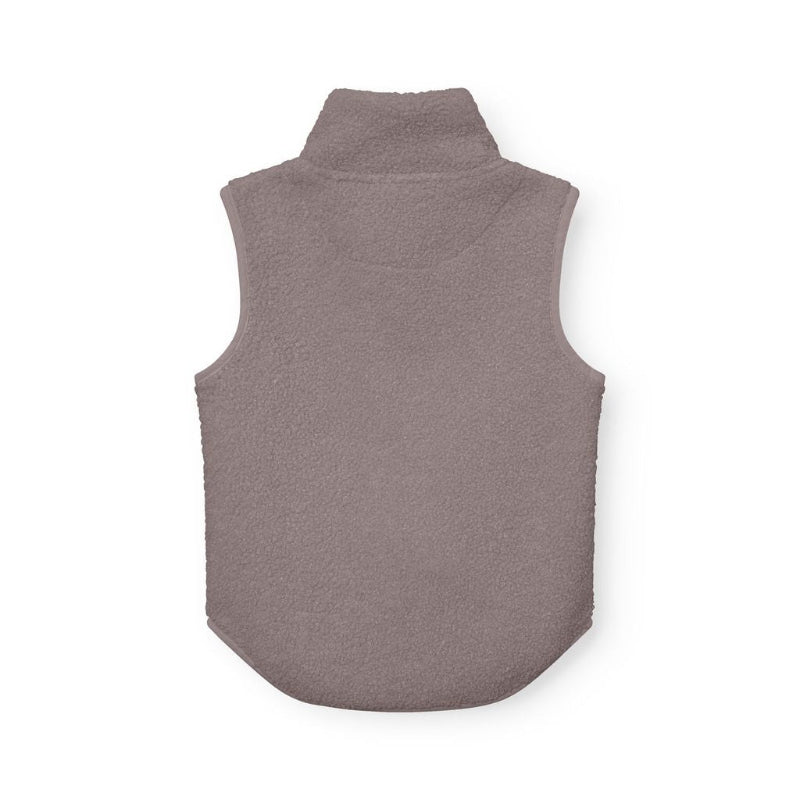 Mini A Ture Matbattal Teddyfleece Vest Grs Zinc Purple