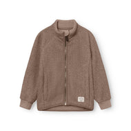 Mini A Ture Matcedric Teddyfleece Winter Jacket Grs Grey Brown