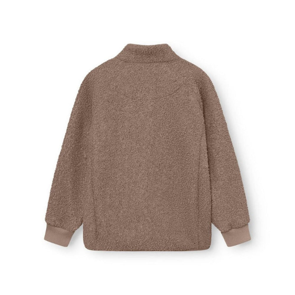 Mini A Ture Matcedric Teddyfleece Winter Jacket Grs Grey Brown