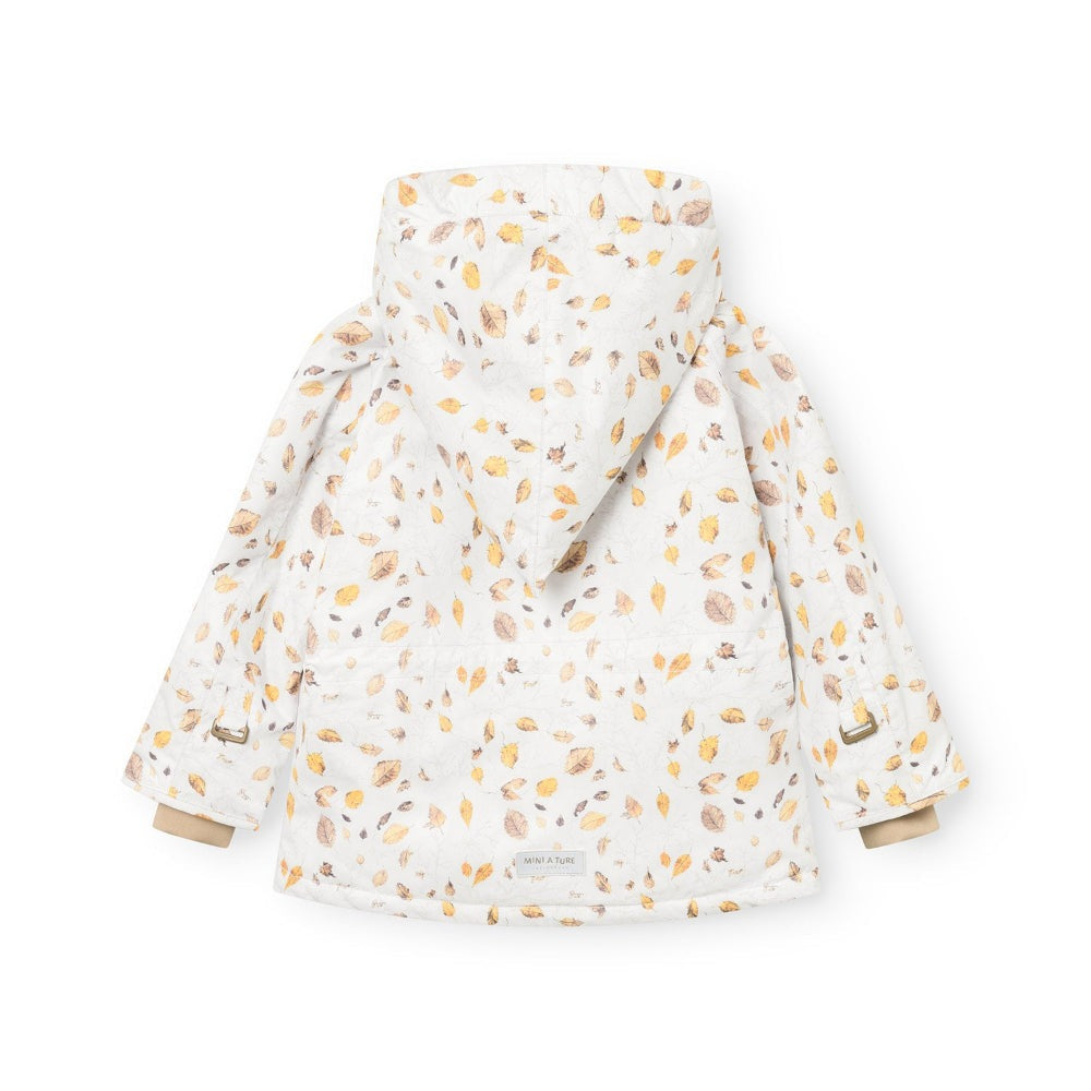 Mini A Ture Matwang Fleece Lined Winter Jacket Grs Falling Winter Leaves