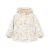 Mini A Ture Matwang Fleece Lined Winter Jacket Grs Falling Winter Leaves