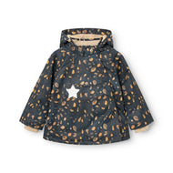 Mini A Ture Matwang Fleece Lined Winter Jacket Grs Falling Leaves