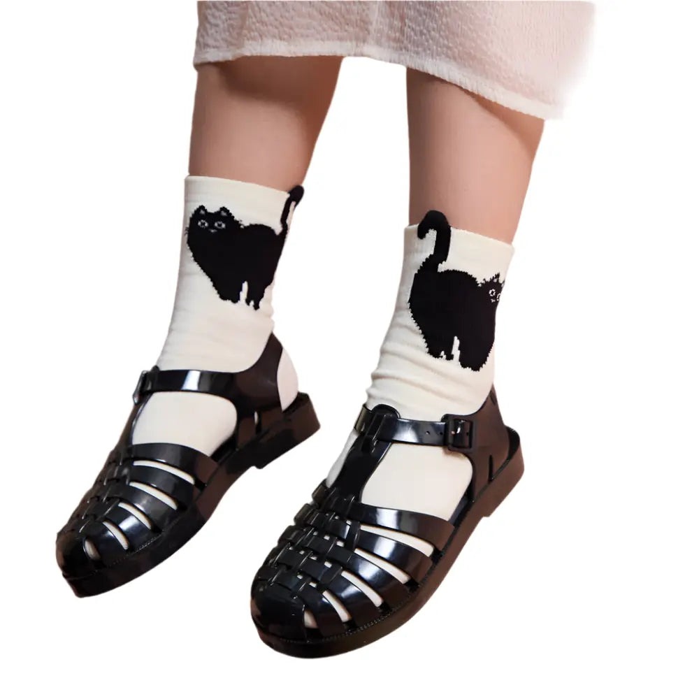 Mini Melissa Child Possession Sandal Black