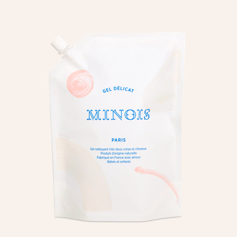 Minois Paris Delicate Gel Refill Very Soft Washing Gel For Body And Hair