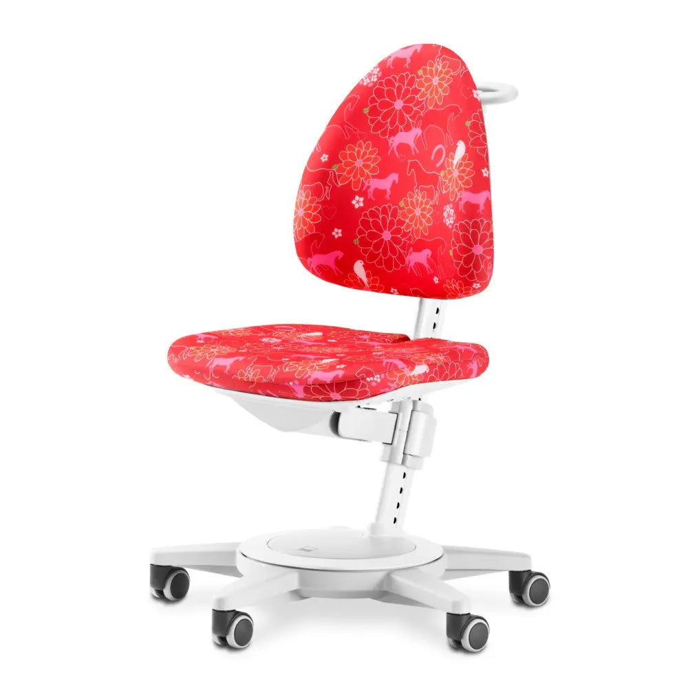 Moll Maximo Children Swivel Chair White Frame