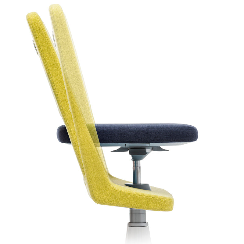 MOLL S9 beige/dark brown office chair, ergonomic seating by MOLL