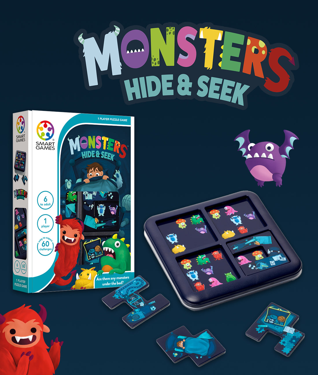Smart Games Monsters Hide & Seek official photo 1