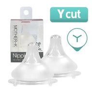 Mother K Nipple For Feeding Bottle 2P