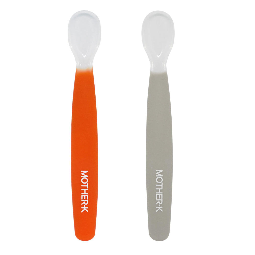 Mother-K Silicone Baby Spoon Set