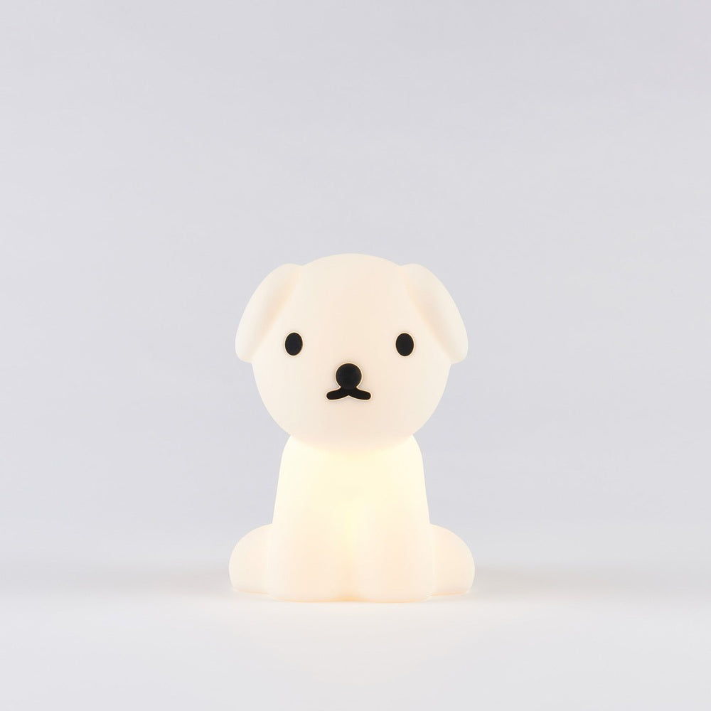 Mr Maria Snuffy bundle night light, cream dog with warm glow by MR MARIA
