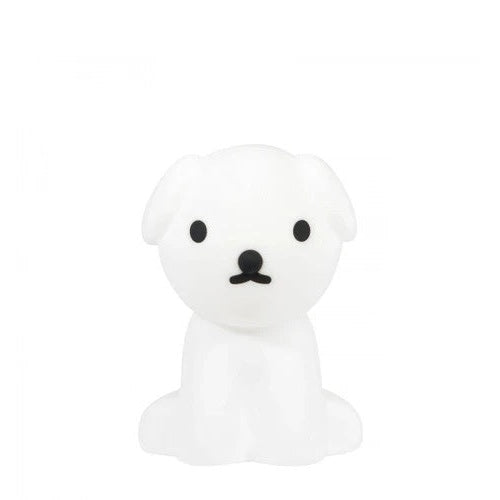 MR MARIA Snuffy white dog night light for a cozy, magical space