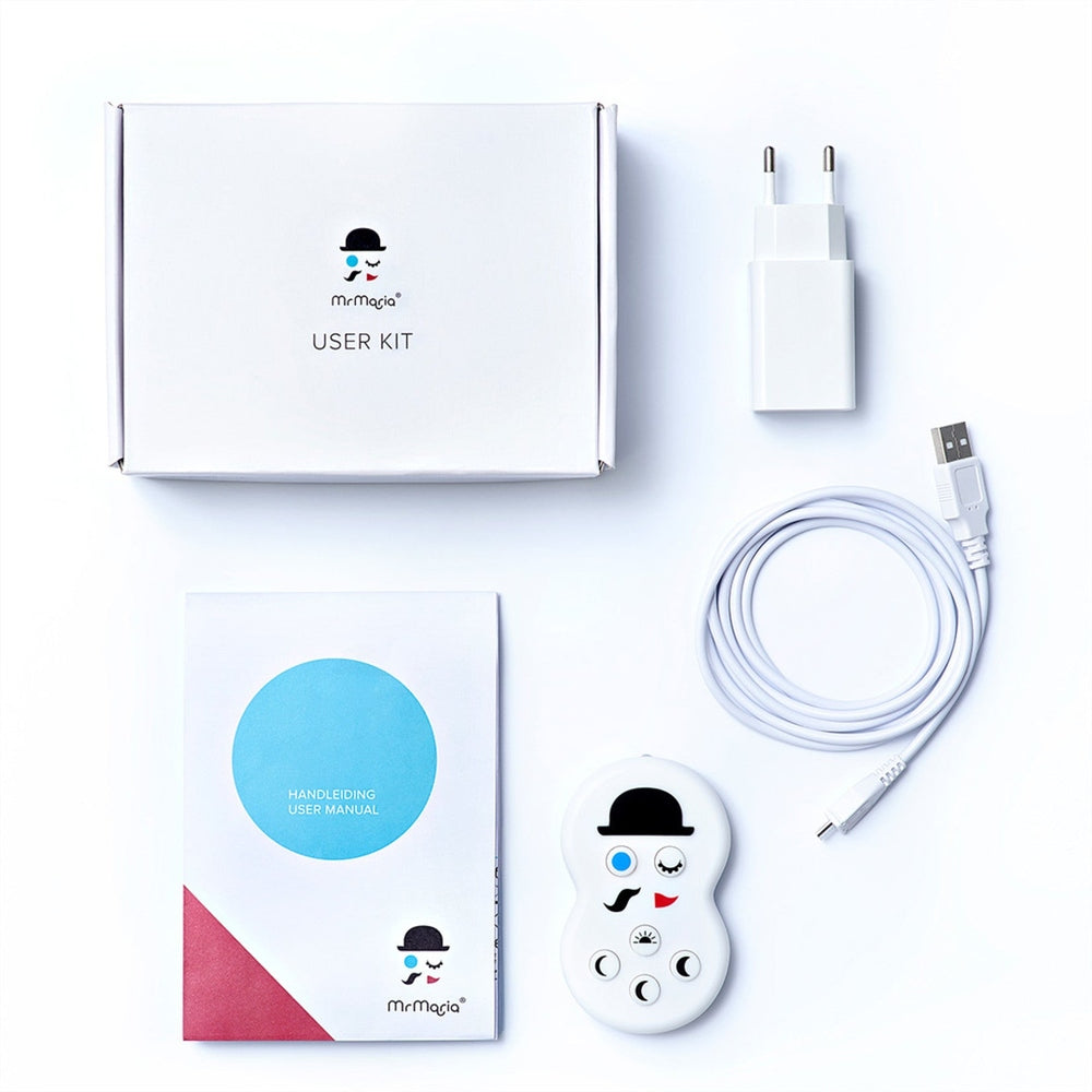 Mr Maria Replacement Kit 2.0 US for lamps with remote control; white kit with circular remote and manual