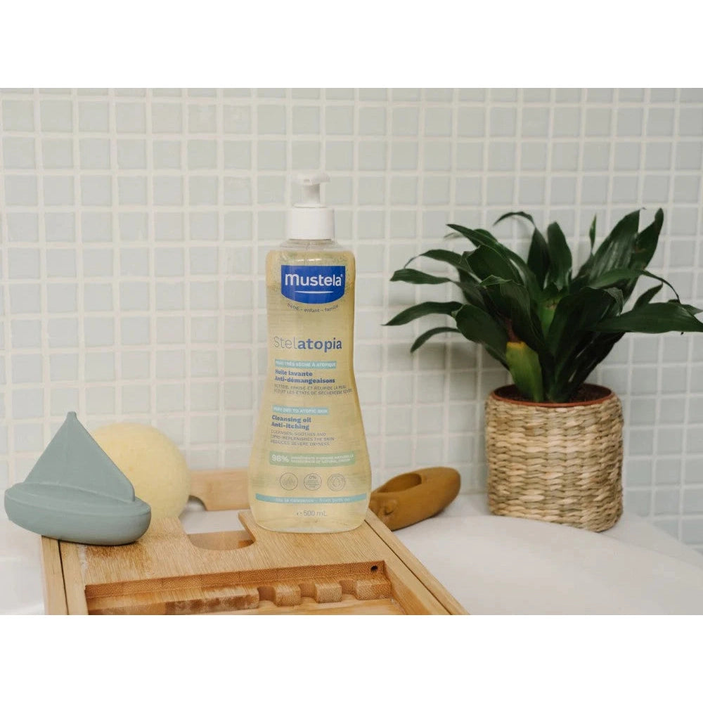 Mustela Stelatopia Cleansing Oil With Organic Sunflower 500 ml