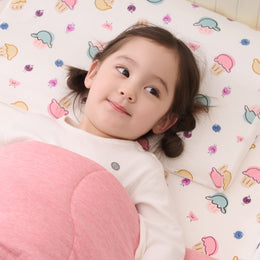 Nest Designs Nook Toddler Pillow with Pillowcase Muffin Man