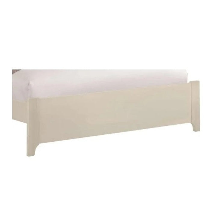 Natart Kyoto 54-inch low-profile cream footboard, GREENGUARD GOLD certified.