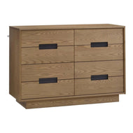 Natart Signature Series Como 8 Drawer 52 Inch Double Dresser
