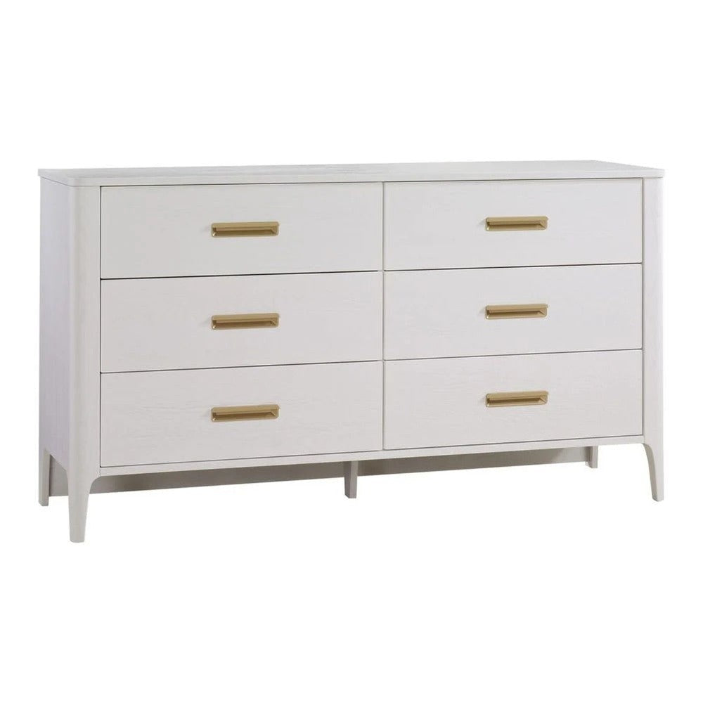 Natart Signature Series Palo 6-Drawer 65-In