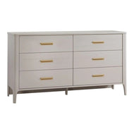 Natart Signature Series Palo 6 Drawer 56 Inch Double Dresser