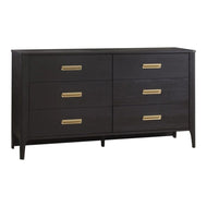 Natart Signature Series Palo 6 Drawer 56 Inch Double Dresser