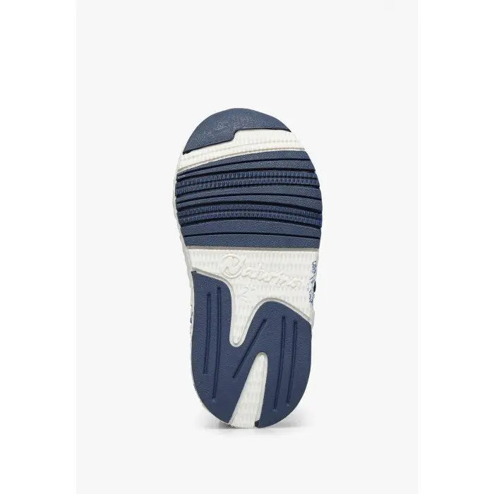 Naturino Jesko Vl Suede/Nylon/Sole Printed Azure Yellow