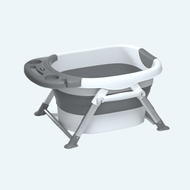 Nemibaby Foldable Baby/Toddler Multi-Function Bathtub Grey