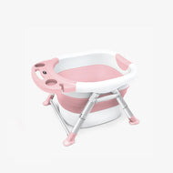 Nemibaby Foldable Baby/Toddler Multi-Function Bathtub Pink