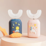 Nemibaby Kids U-Shape Toothbrush (Blue)