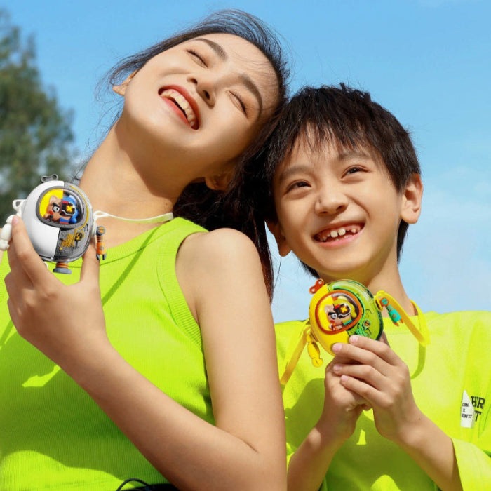 Nemibaby Mobile Handsfree Robot Fan Yellow