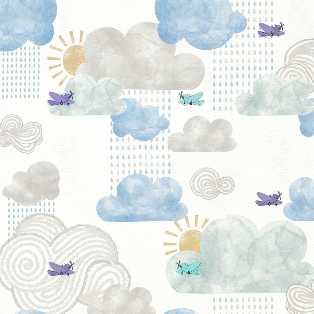 Nest Designs 4 Layer Nesting Baby Blanket Fluffy Puffs