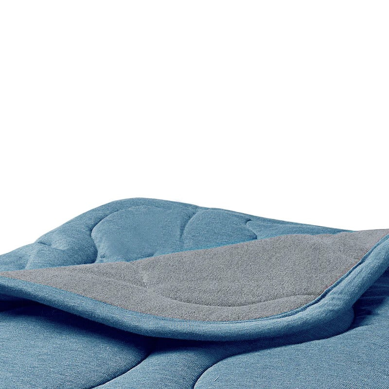 Nest Designs Avocado Bamboo Cozy Blanket Medium Captain's Blue