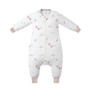 Nest Designs Avocado Bamboo Long Sleeve Footed Sleep Bag 1.0 Tog Beach Daze