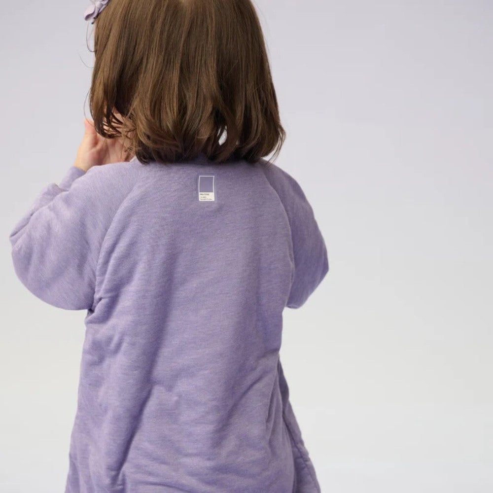 Nest Designs Avocado Bamboo Long Sleeve Footed Sleep Bag 2.0 TOG Twilight Purple