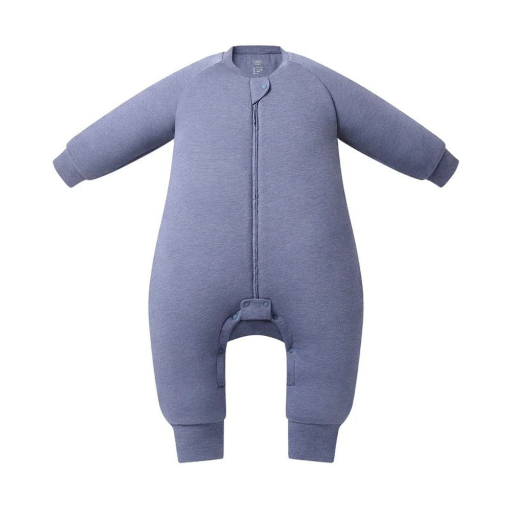 Nest Designs Avocado Bamboo Long Sleeve Footed Sleep Bag 2.0 TOG Twilight Purple