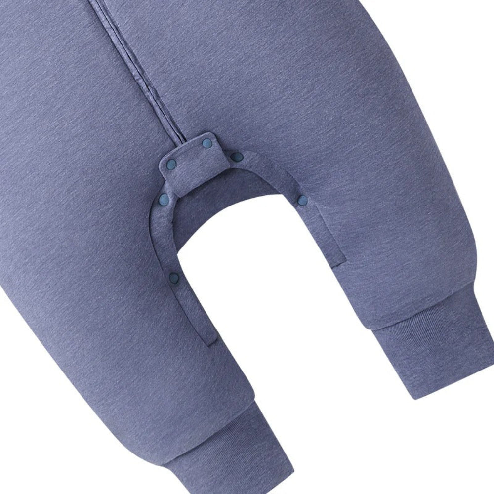 Nest Designs Avocado Bamboo Long Sleeve Footed Sleep Bag 2.0 TOG Twilight Purple