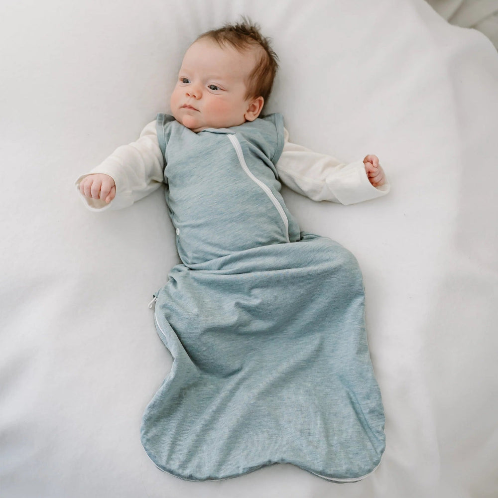 Nest Designs Avocado Bamboo Startle Stop Sleep Bag 0.5 Tog Slate