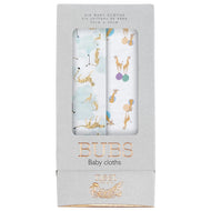 Nest Designs Bamboo Bubs Baby Washcloth Set (6 Pack)