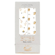 Nest Designs Bamboo Bubs Baby Washcloth Set (6 Pack)