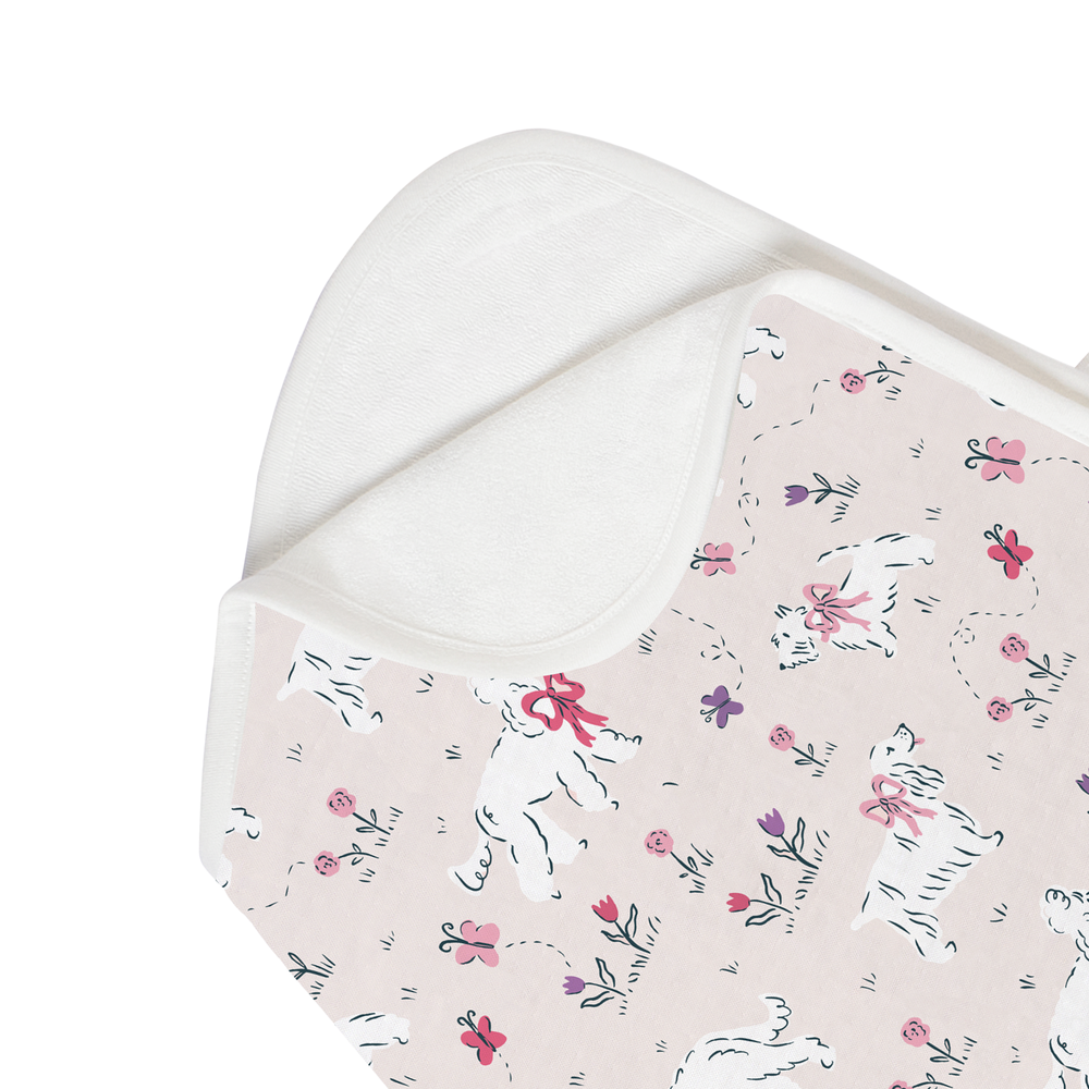 Nest Designs Bamboo Burp 'n Bib 2 Pack Cheeky Capers