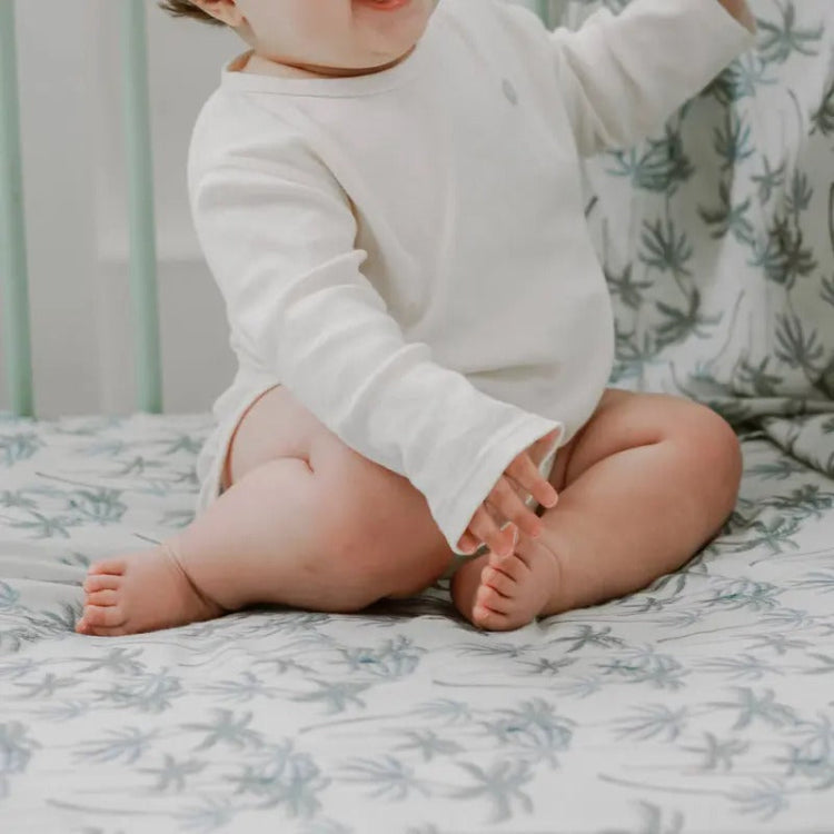 Nest Designs Bamboo Crib Sheet Coco Beach