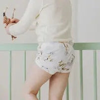 Nest Designs Bamboo Girls Boy Short Underwear (2 Pack) Sahara Sky