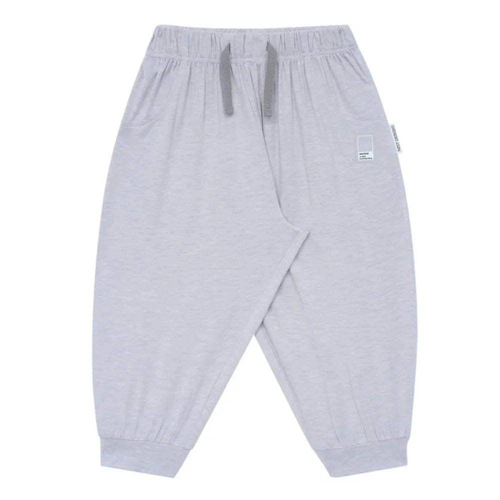 Nest Designs Bamboo Jersey Harem Pants Lavender Blue