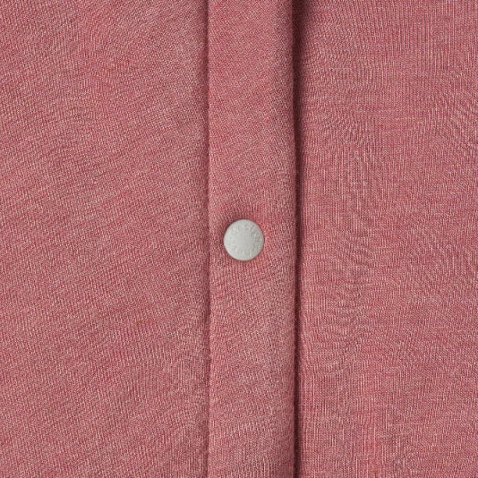 Nest Designs Bamboo Jersey Long Sleeve Footed Sleep Bag 2.5 Tog Pantone Faded Rose