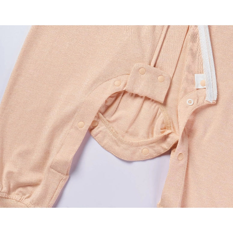 Nest Designs Bamboo Jersey Short Sleeve Footed Sleep Bag 0.5 Tog Pantone Bellini