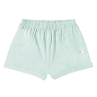 Nest Designs Bamboo Jersey Shorts Pantone Harbor Grey
