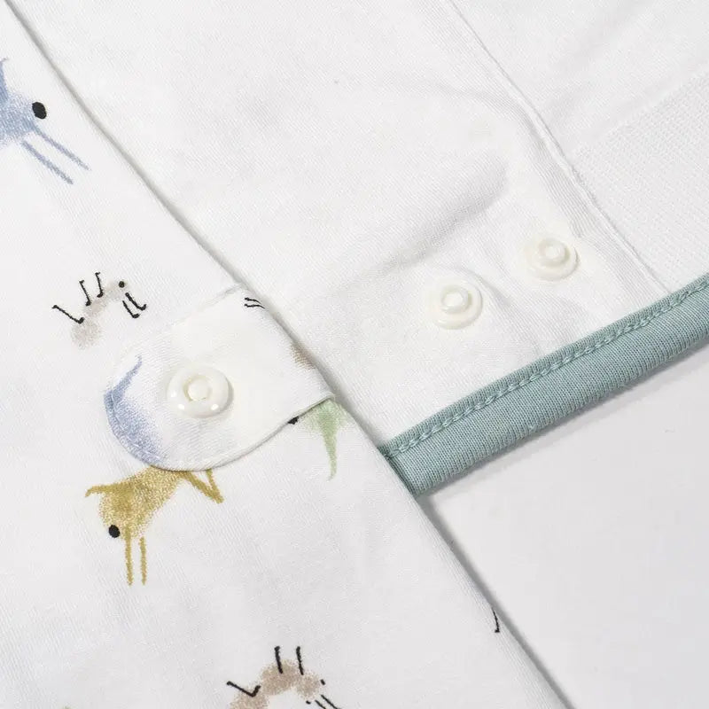 Nest Designs Bamboo Jersey Swaddle Sleep Bag 0.25 Tog The Ant & The Grasshopper 0-6M