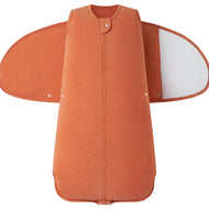 Nest Designs Bamboo Jersey Swaddle Sleep Bag 2.5 Tog (0-6M) Pantone Apricot Orange