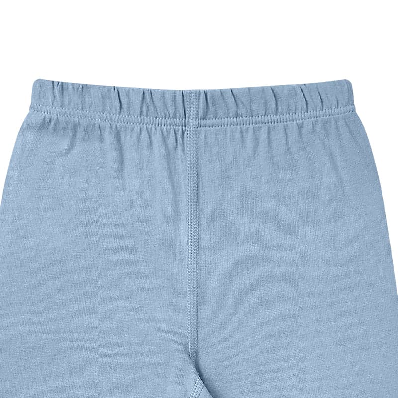 Nest Designs Bamboo Jersey Two-Piece Long Sleeve Pj Set Pastel Waves