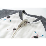 Nest Designs Bamboo Long Sleeve Footed Sleep Bag 1.0 Tog Let's Roll